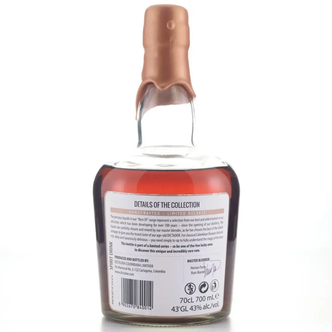 Image haute résolution de Dictador Best of 1976