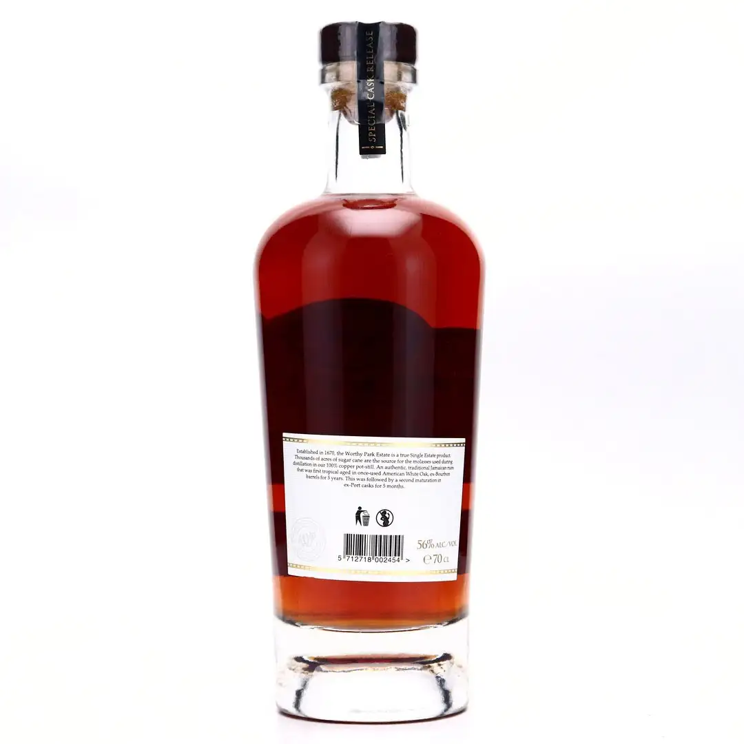 High resolution image of Worthy Park Special Cask Release Whisky &amp; Rum ann zee 2014