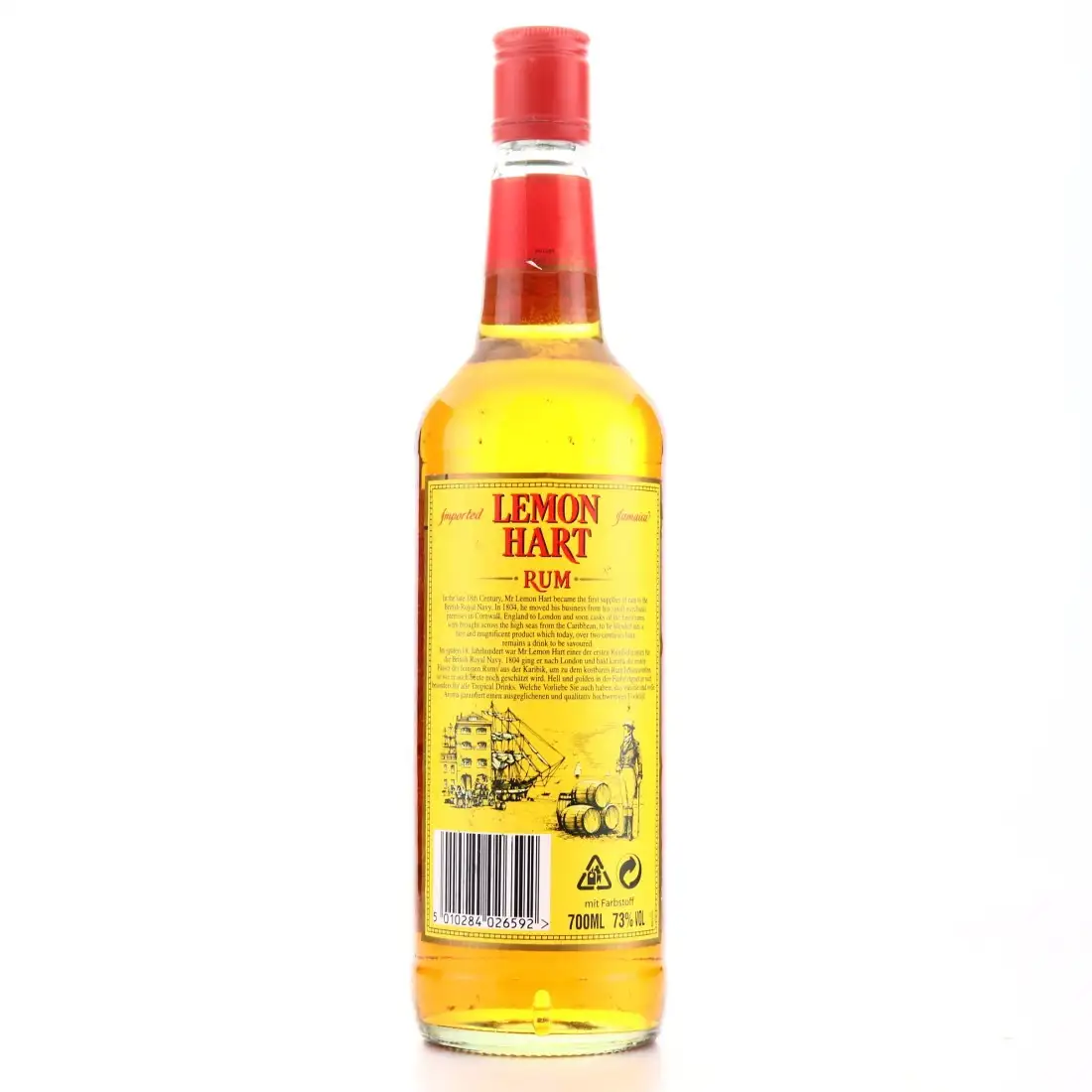 High resolution image of Lemon Hart &amp; Son Imported Jamaica Rum