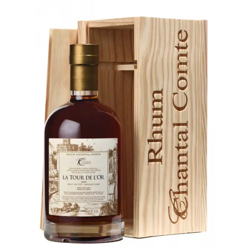 Bottle of Rhum Chantal Comte Maison La Mauny La Tour De L‘Or 2005