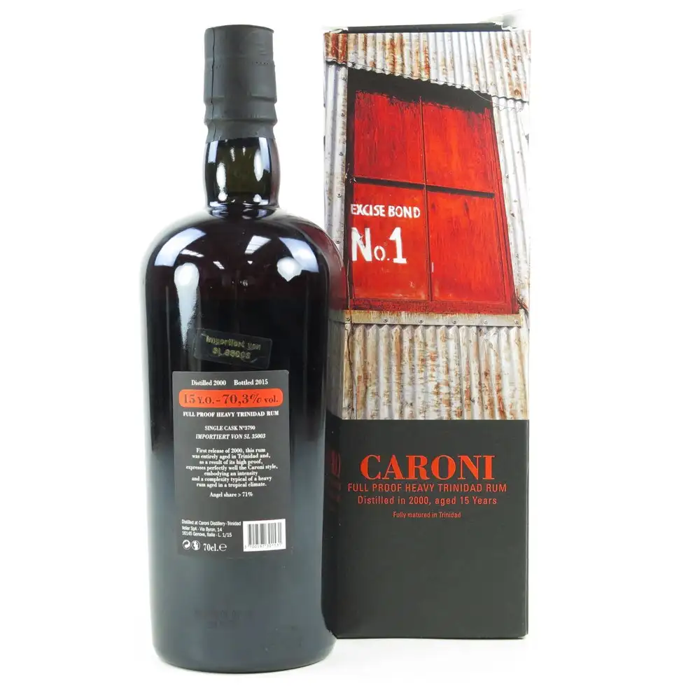 High resolution image of Velier Caroni Heavy Trinidad Rum (Paul Ullrich) HTR 2000