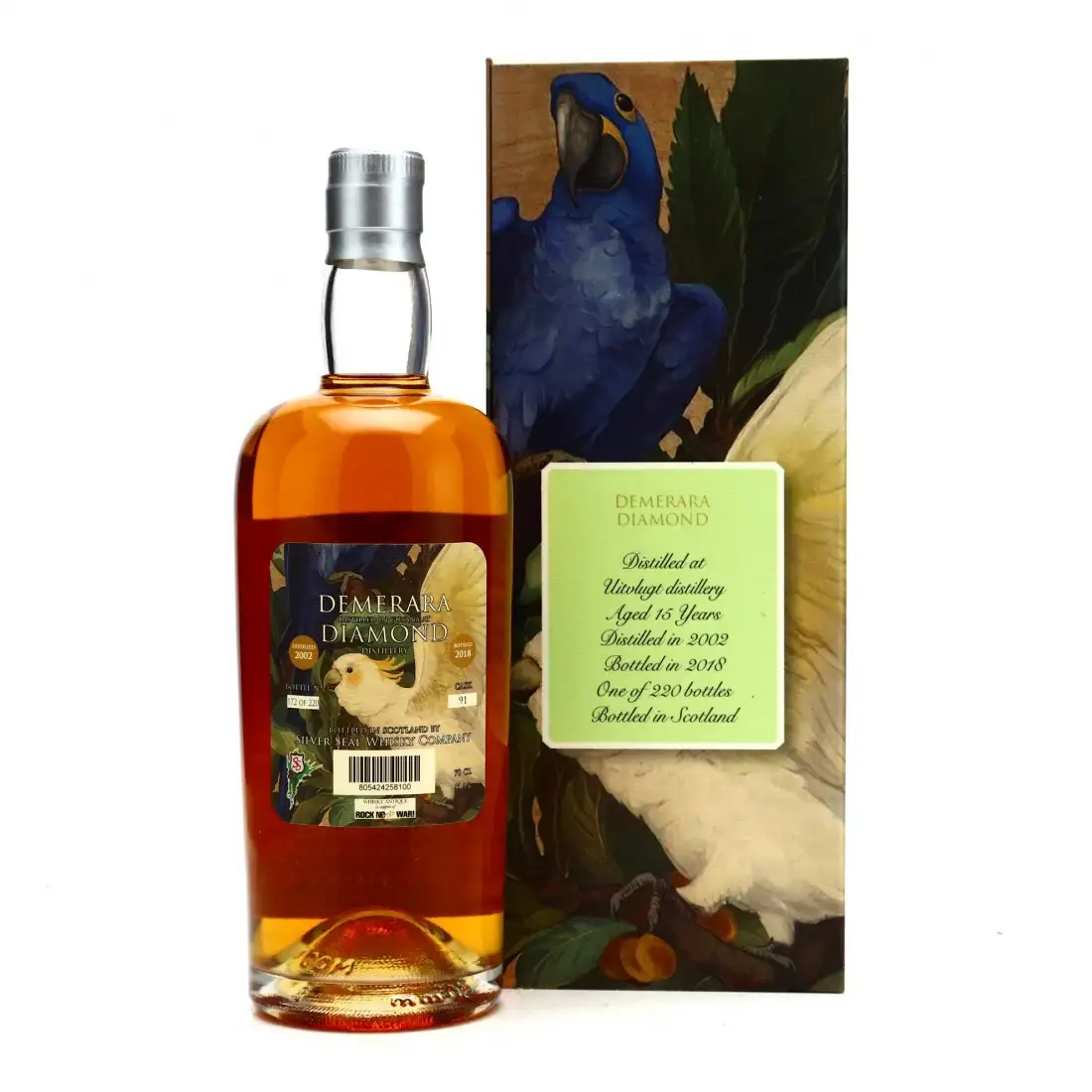 High resolution image of Silver Seal Diamond Demerara 2002