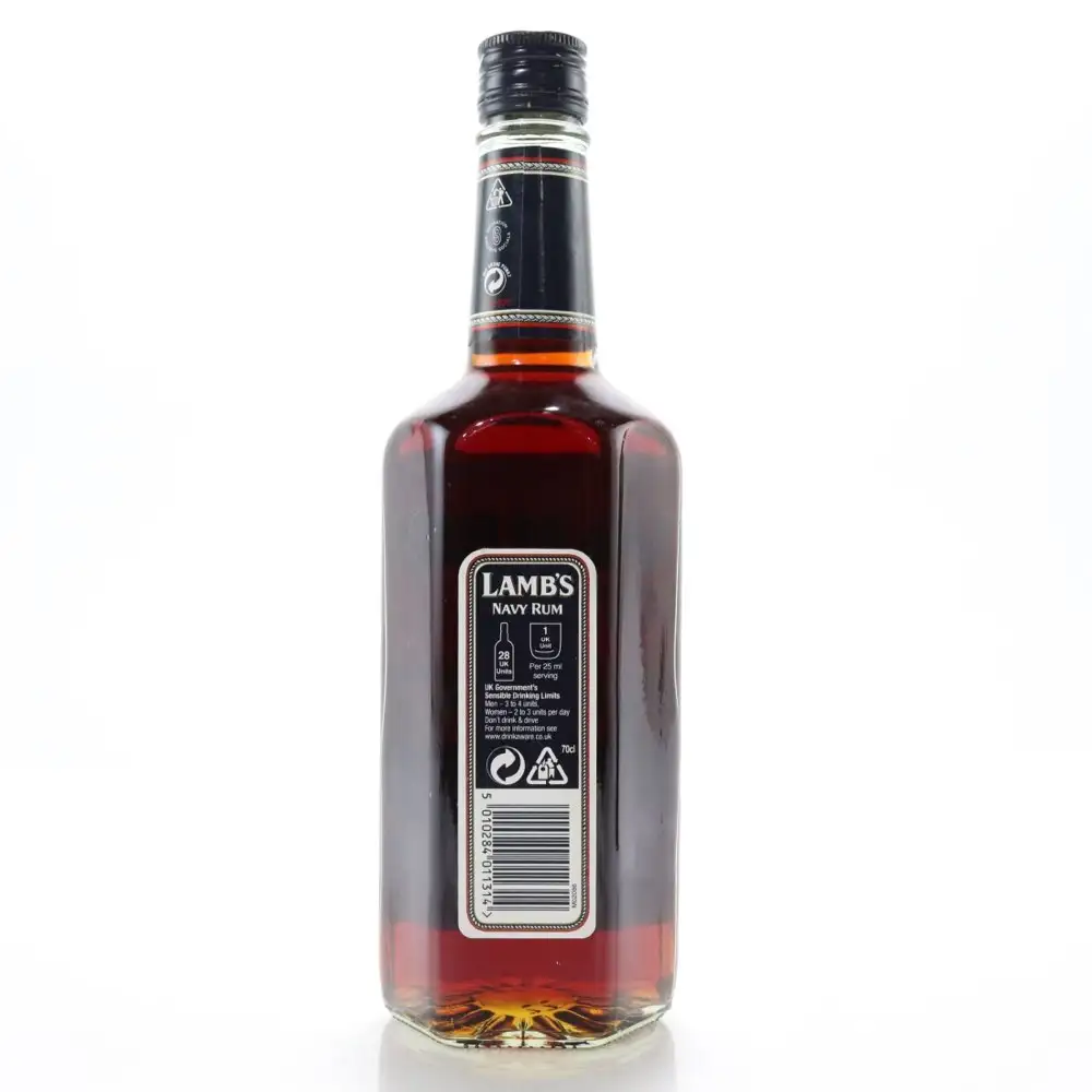 High resolution image of Alfred Lamb‘s Navy Rum