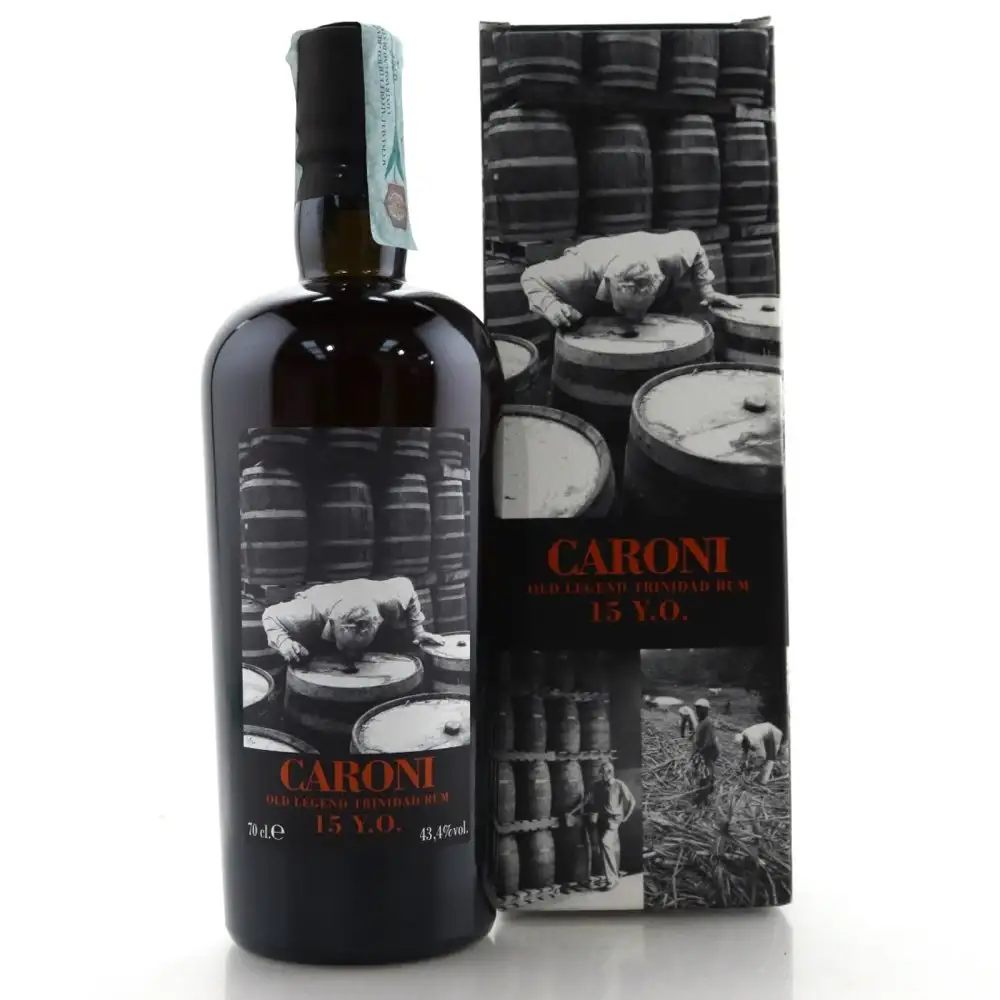 Bottle of Velier Caroni Old Legend Trinidad Rum 1985