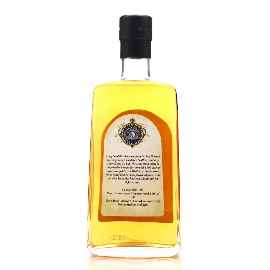 Image haute résolution de Duncan Taylor Long Pond Single Cask Rum 2000