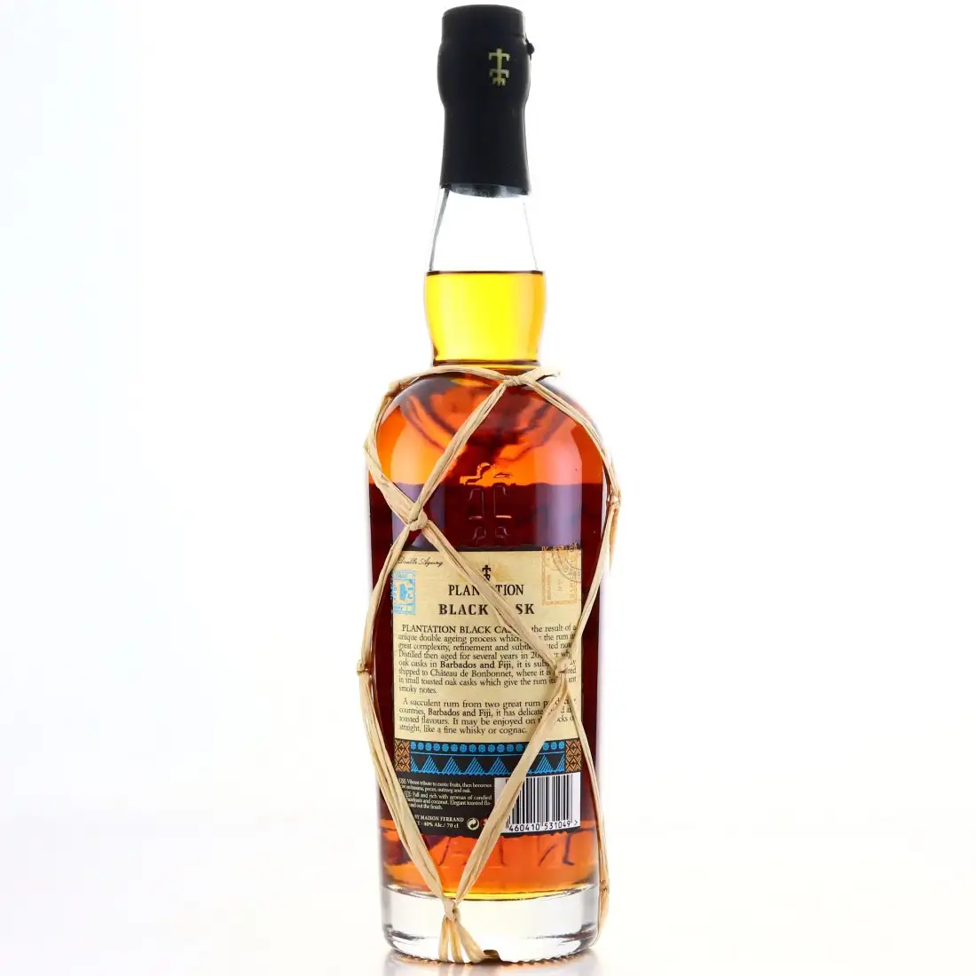 Plantation Black Cask Barbados & Fiji 70cl bottle — view 2