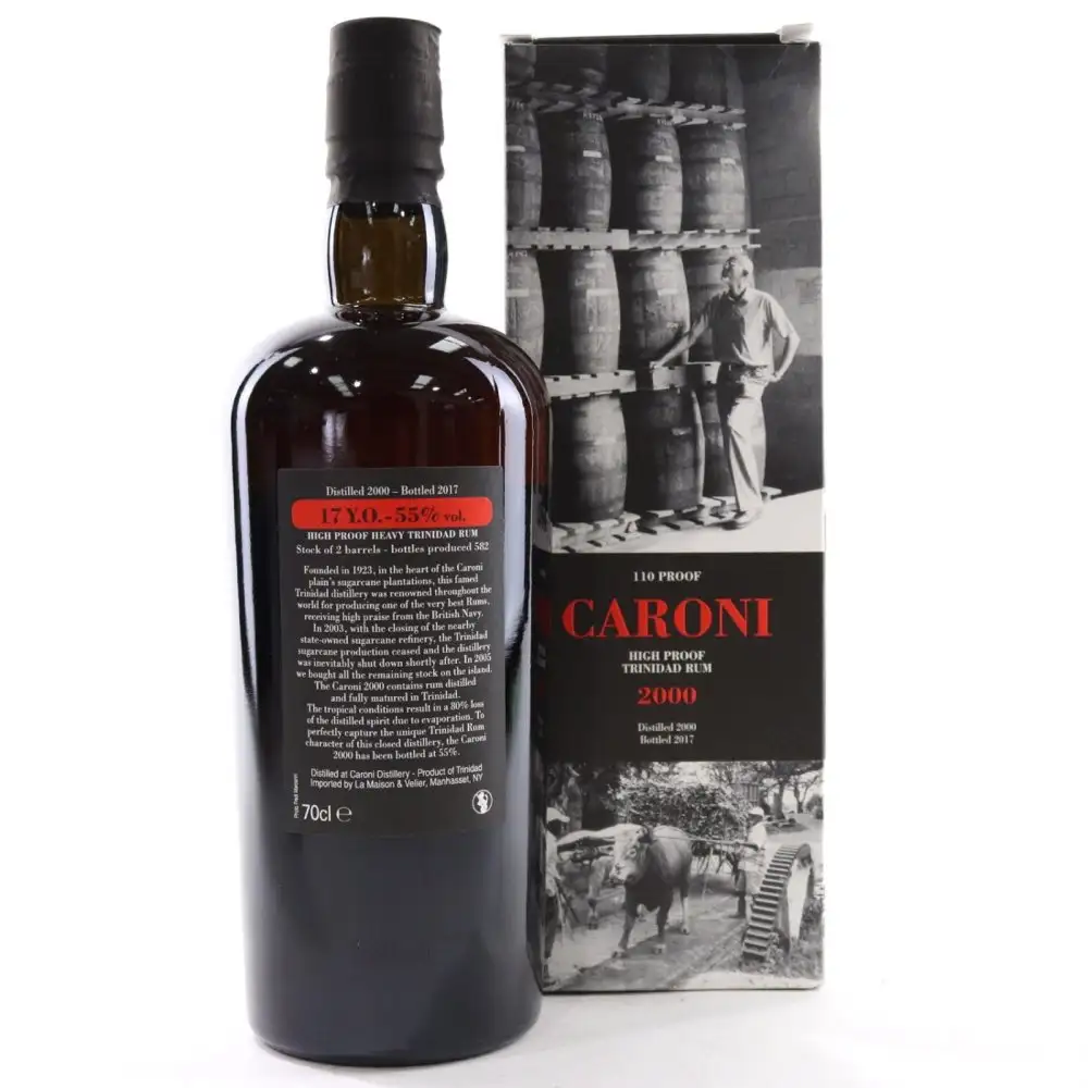 Image haute résolution de Velier Caroni High Proof Trinidad Rum (EU) HTR 2000