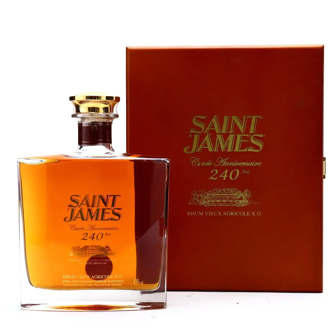 Bottle of Saint James 240 ans Cuvée Anniversaire