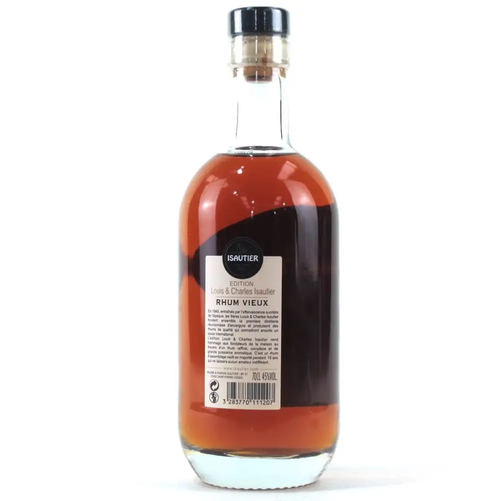 Image haute résolution de Isautier Rhum Louis &amp; Charles Edition