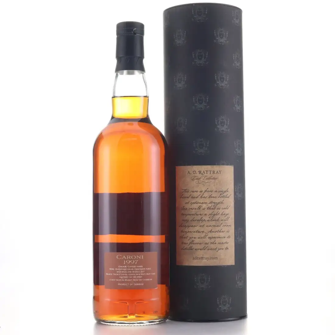 Image haute résolution de A.D. Rattray Caroni Cask Collection HTR 1997