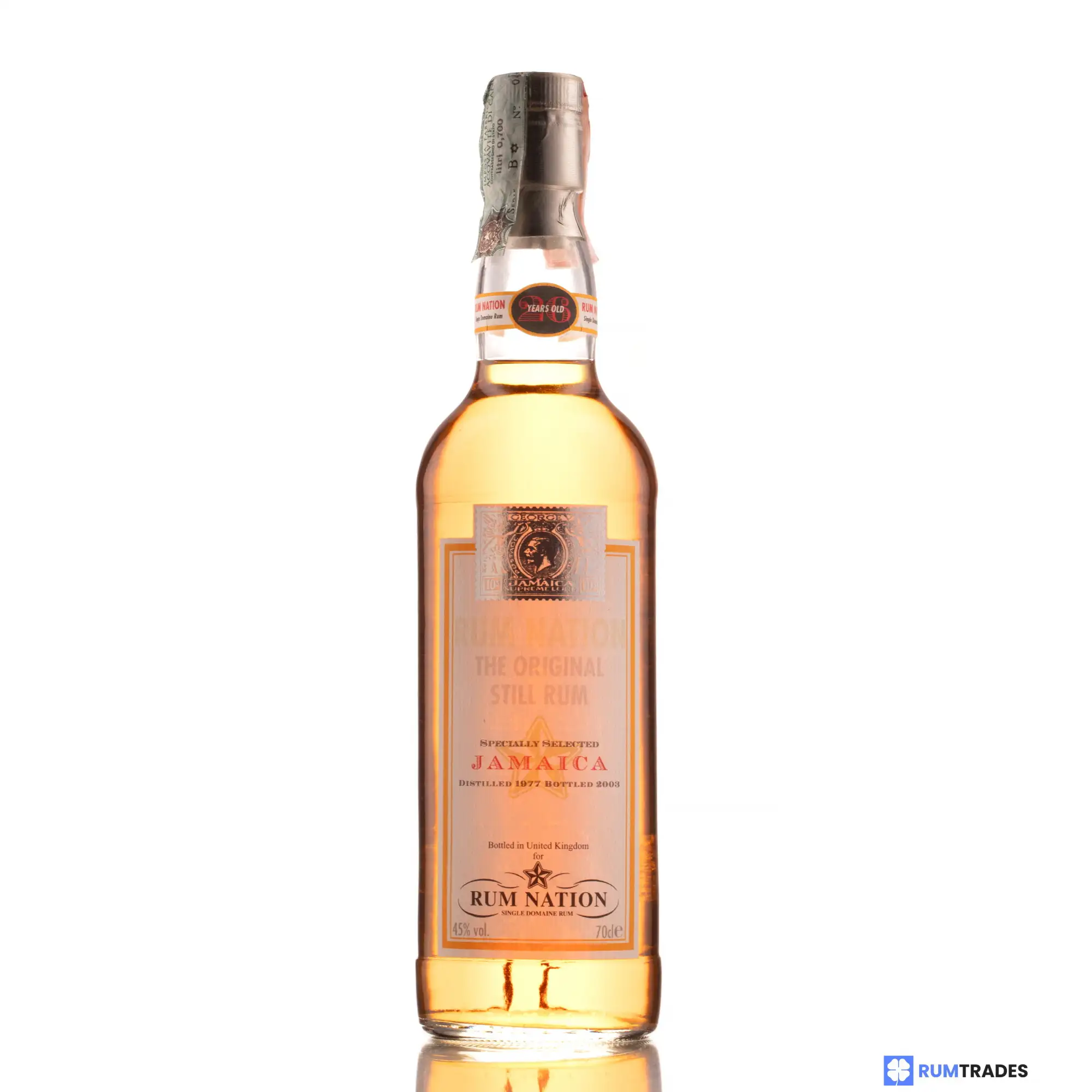 High resolution image of Rum Nation Jamaica Supreme Lord II 1977