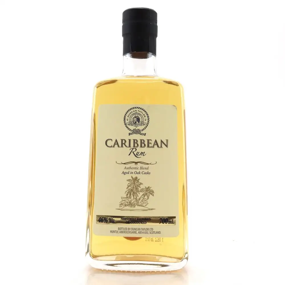 Bottle of Duncan Taylor Caribbean Blended Rum