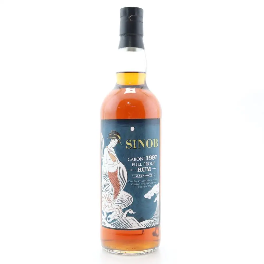 Bottle of Creative Whisky Company Caroni Sinob HTR 1997