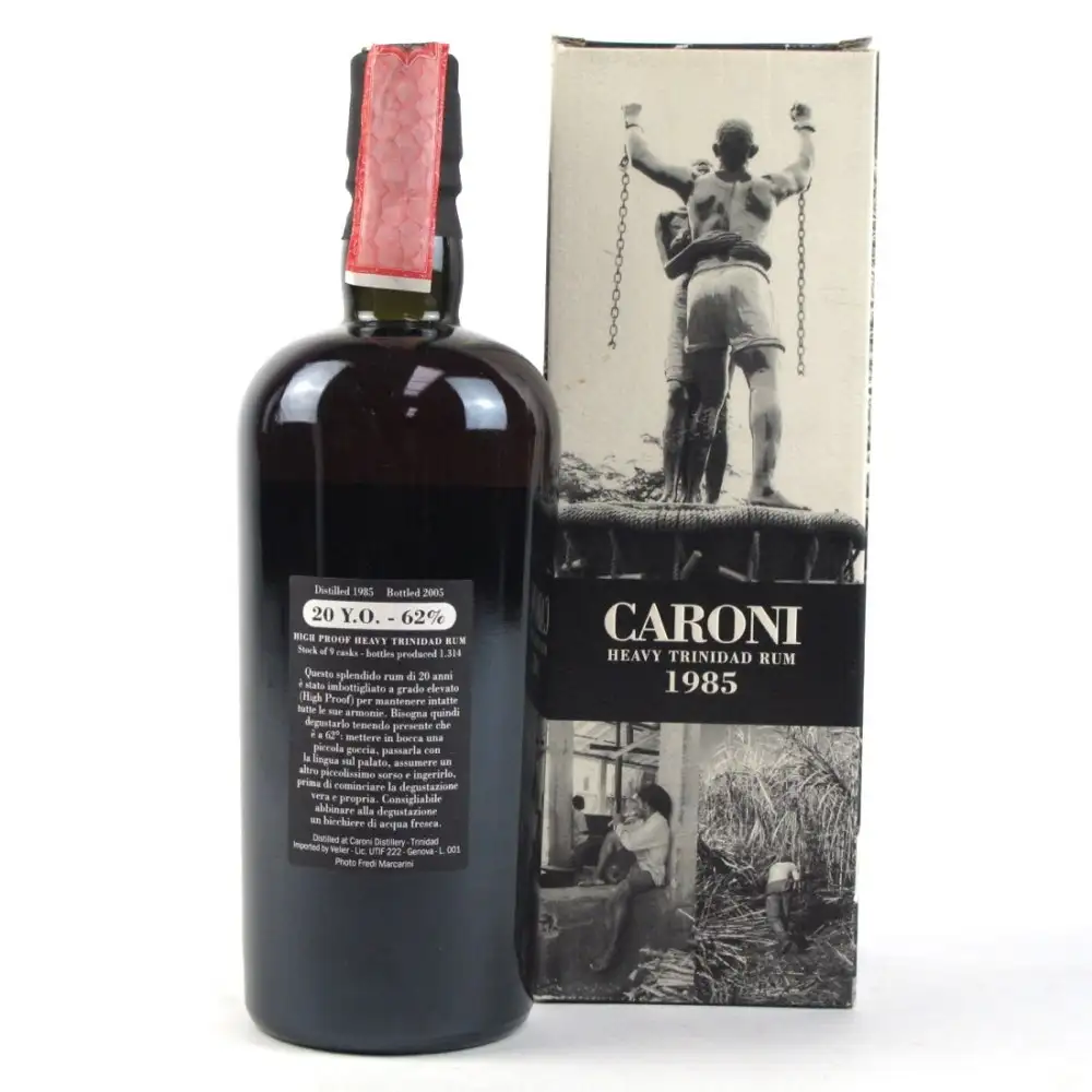 Image haute résolution de Velier Caroni Heavy Trinidad Rum HTR 1985