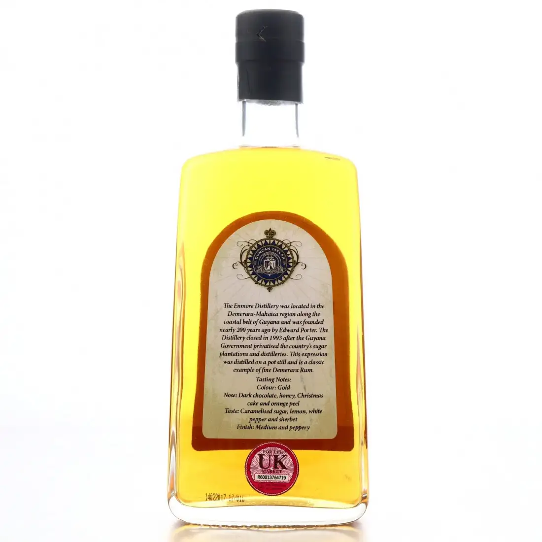 Image haute résolution de Duncan Taylor Enmore Single Cask Rum 1990