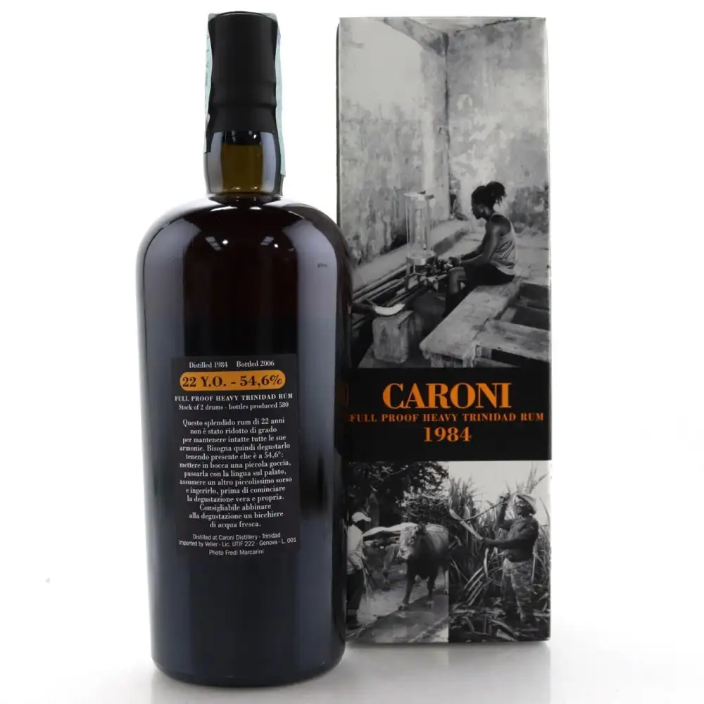 Image haute résolution de Velier Caroni Heavy Trinidad Rum HTR 1984