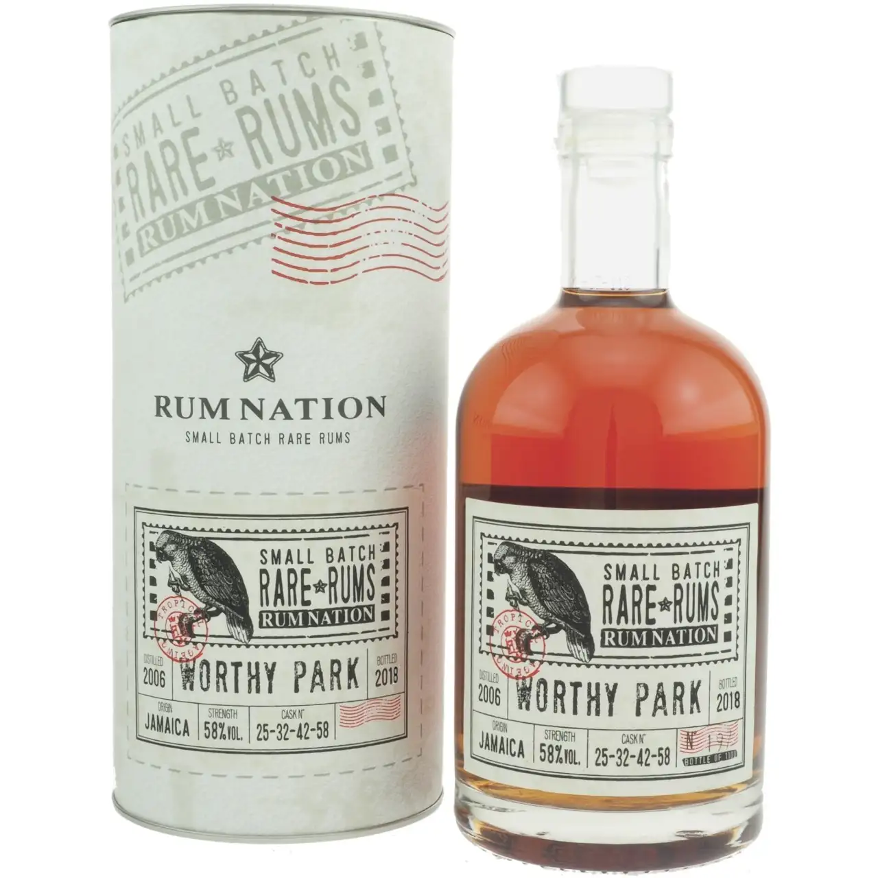 Bottle of Rum Nation Worthy Park Small Batch Rare Rums 2006