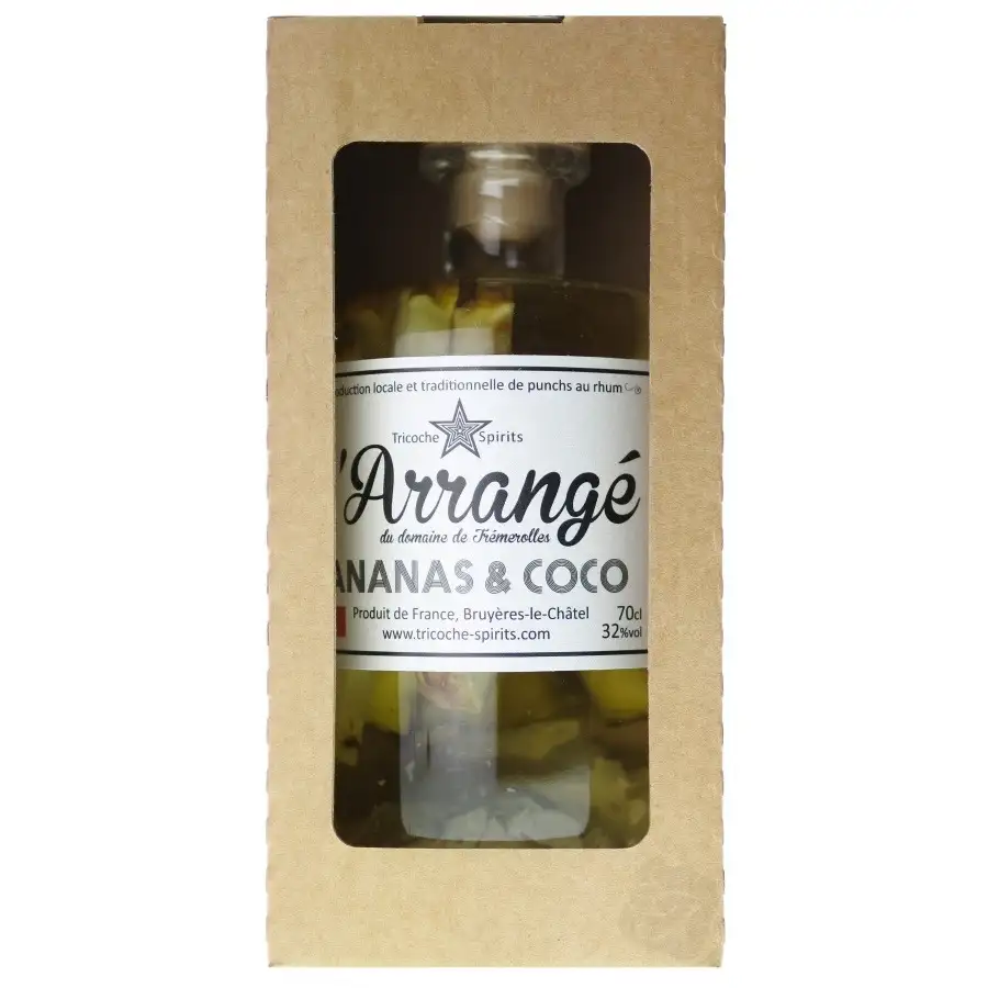 High resolution image of Tricoche Spirits L’Arrangé Ananas Coco