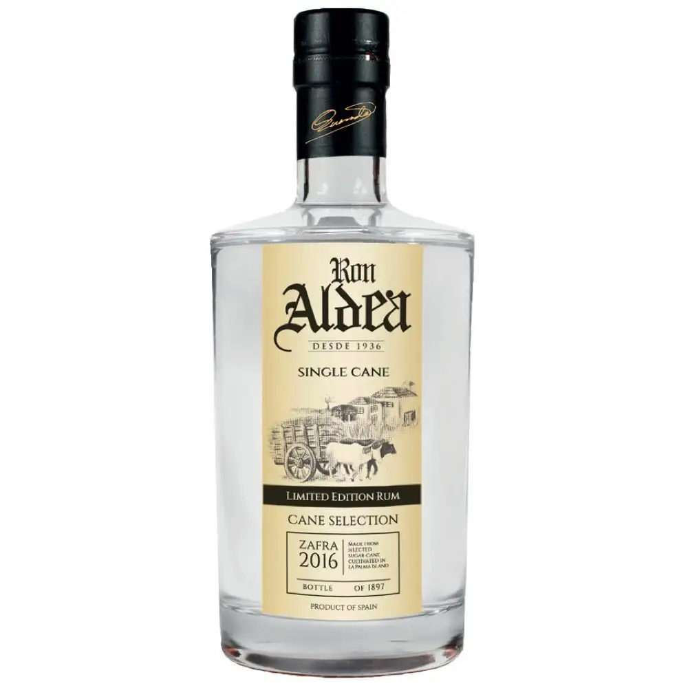 Bottle of Ron Aldea Caña Pura Single Cane 2016