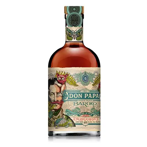 Bottle of Don Papa Baroko