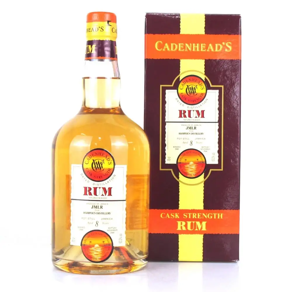 Bottle of Cadenhead‘s Hampden JMLR LROK 2000