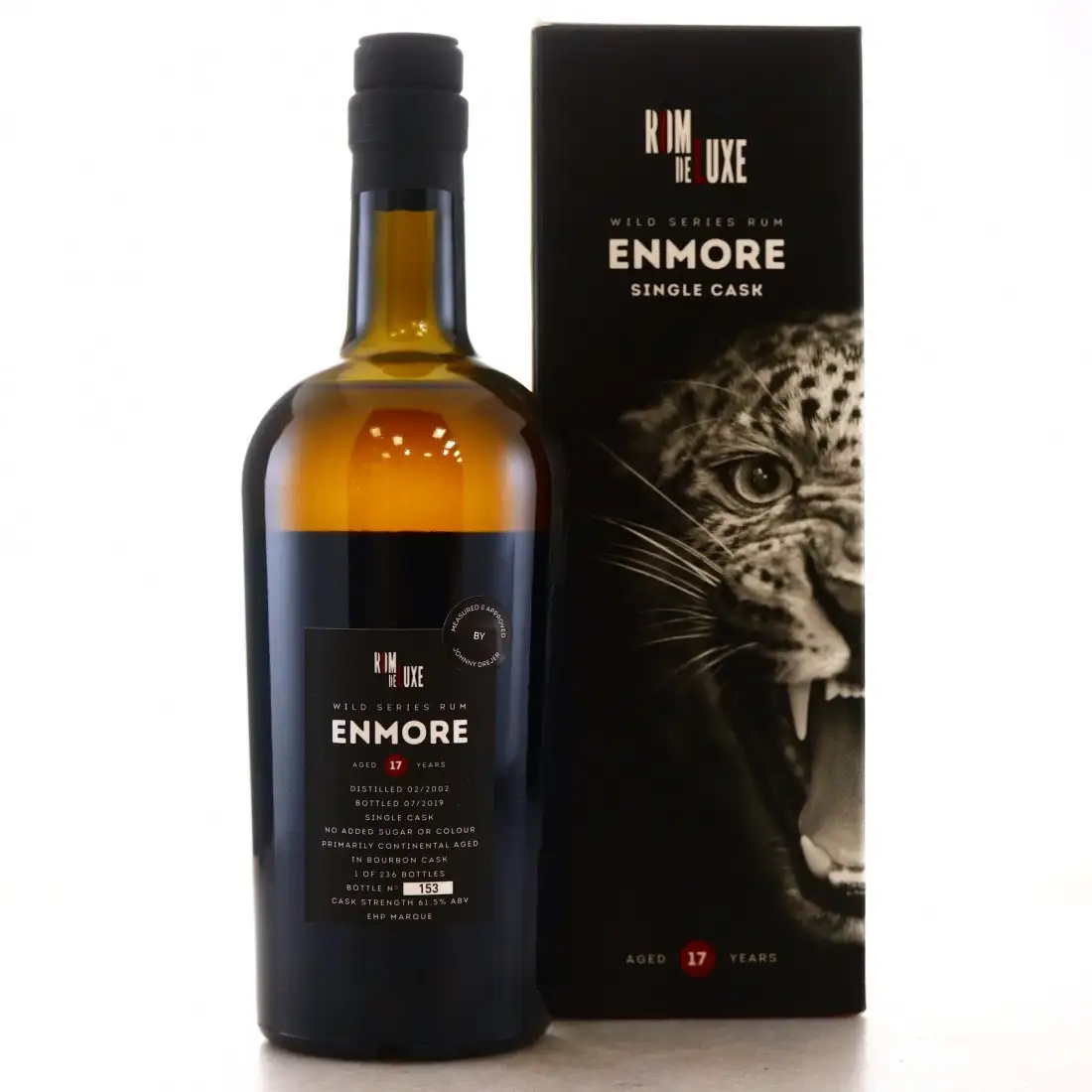 High resolution image of Romdeluxe DDL Wild Series Rum Enmore No. 2 EHP 2002