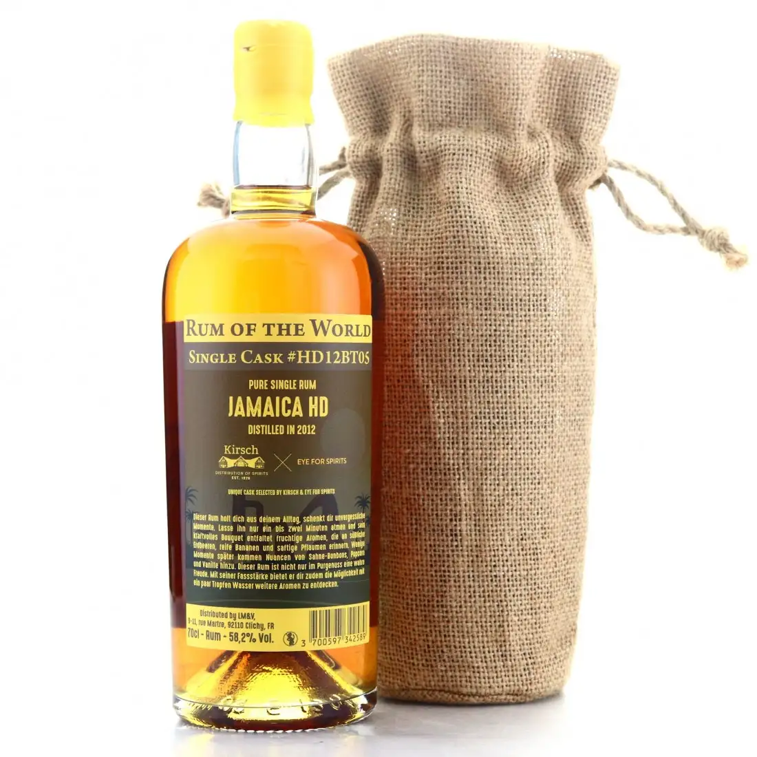 Image haute résolution de Kirsch Whisky &amp; Eye For Spirits Hampden Rum of the World OWH 2012