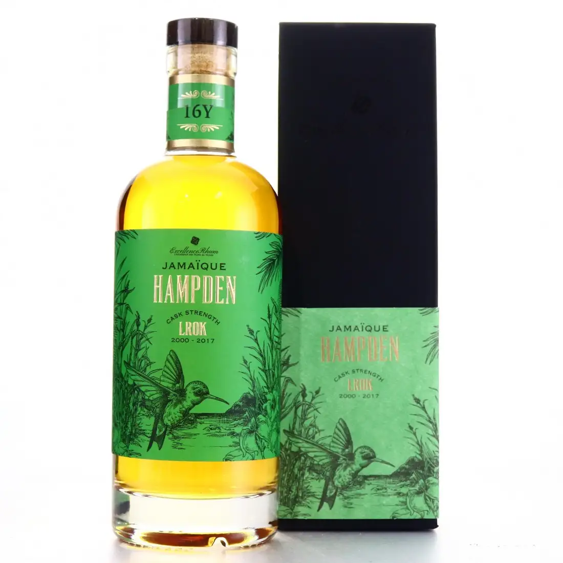 Bottle of Excellence Rhum Hampden LROK 2000