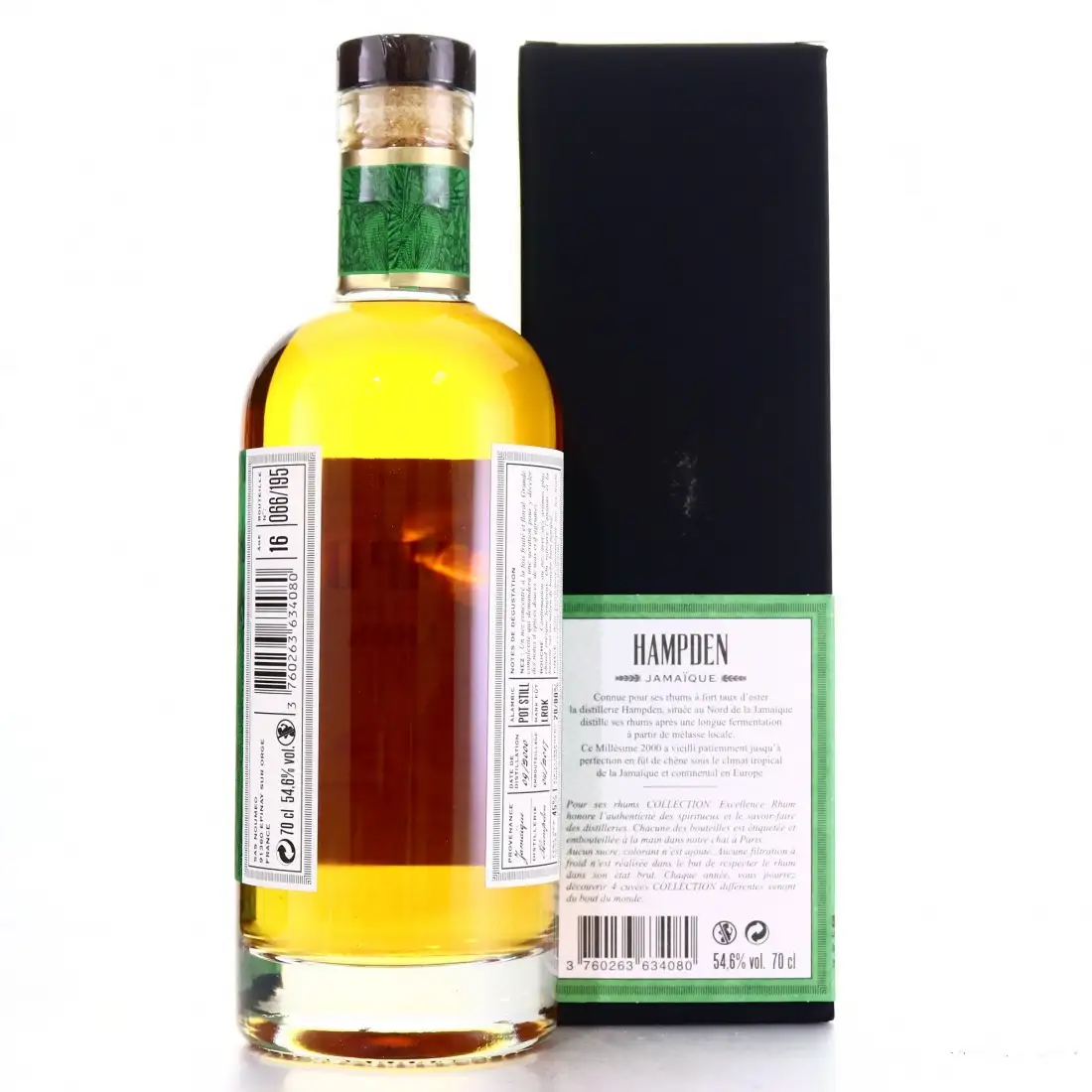 High resolution image of Excellence Rhum Hampden LROK 2000