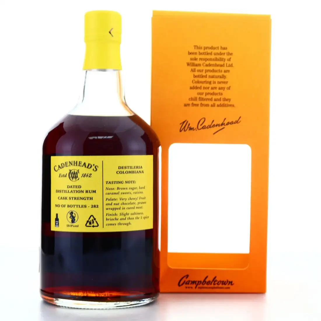 Image haute résolution de Cadenhead‘s Dictador 1980