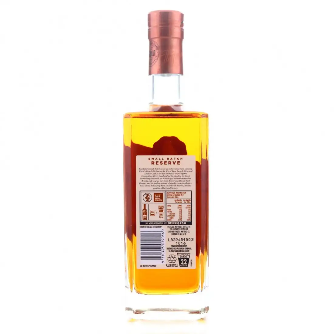 High resolution image of Bundaberg Small Batch