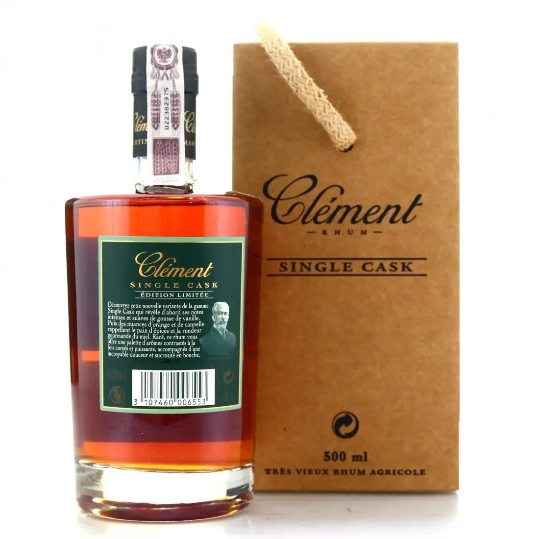 Hochauflösendes Bild von Clément Single Cask Vanille Intense 2003