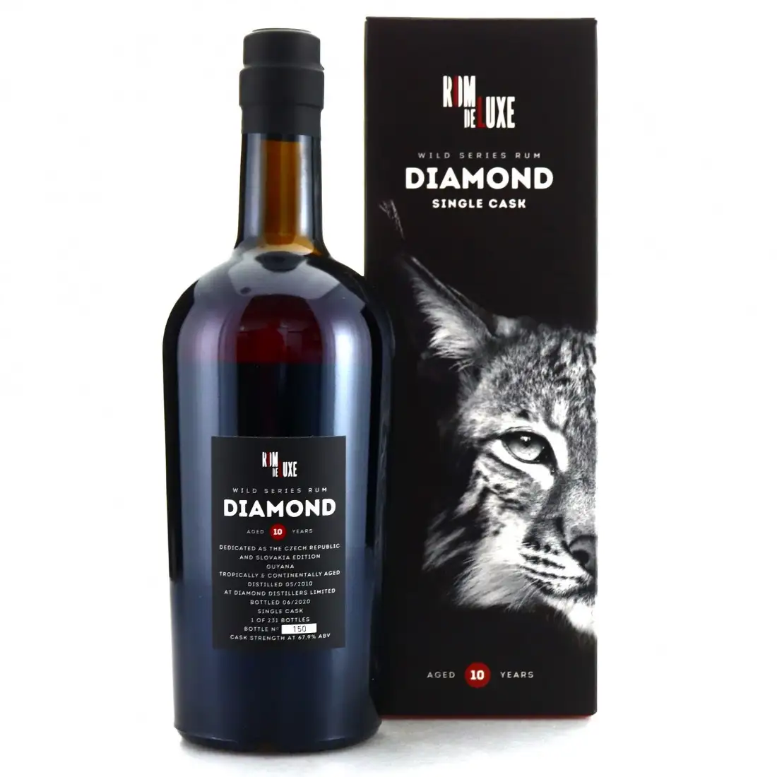 High resolution image of Romdeluxe DDL Wild Series Rum Diamond No. 7 2010