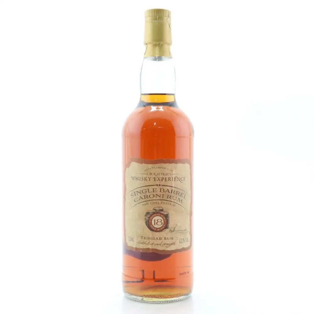 Bottle of A.D. Rattray Caroni Single Barrel Caroni Rum 1997