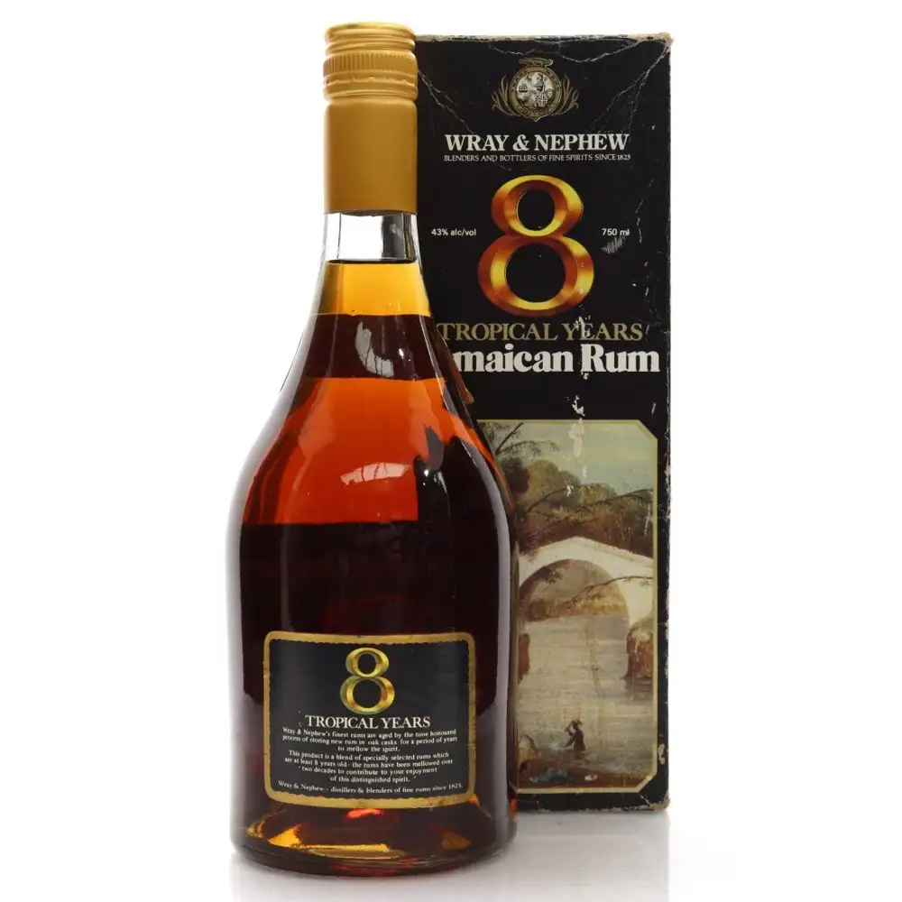 High resolution image of J. Wray &amp; Nephew LTD. 8 Tropical Years