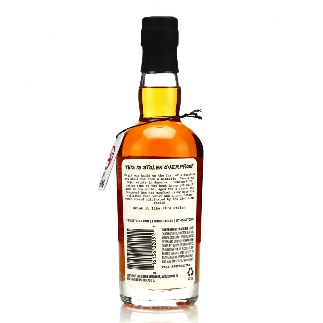 Hochauflösendes Bild von Hampden Stolen Overproof