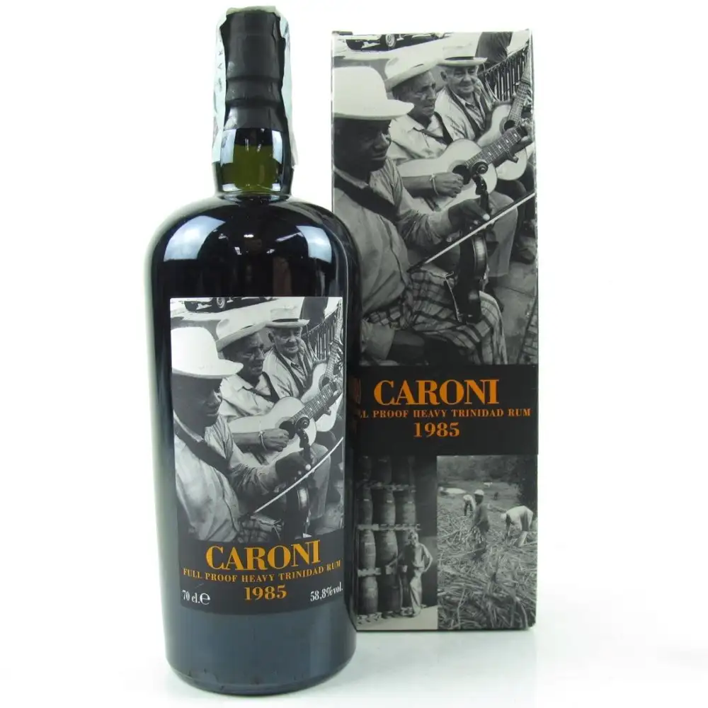 Bottle of Velier Caroni Heavy Trinidad Rum HTR 1985