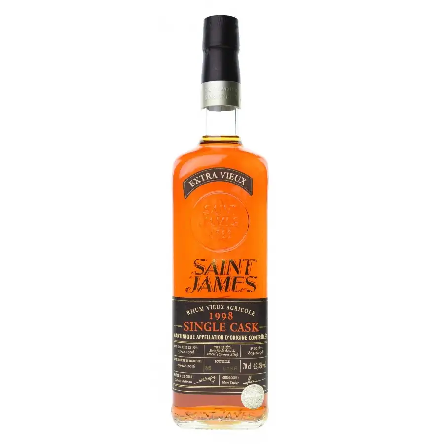 Hochauflösendes Bild von Saint James Single Cask 1998