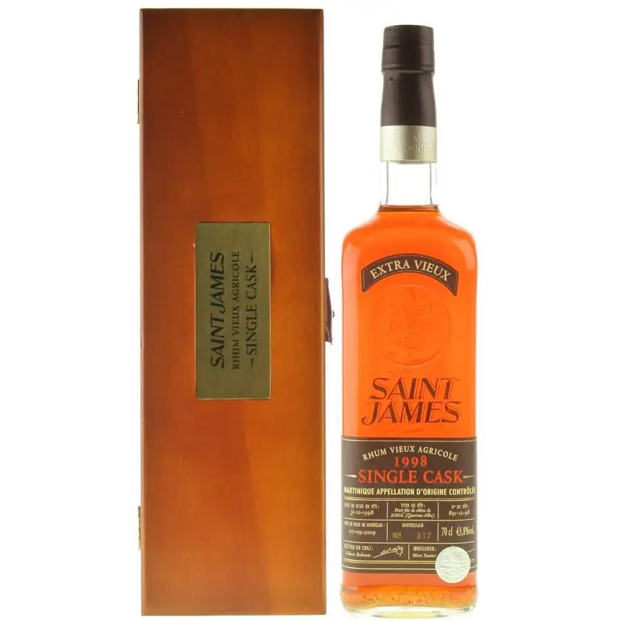 Hochauflösendes Bild von Saint James Single Cask 1998
