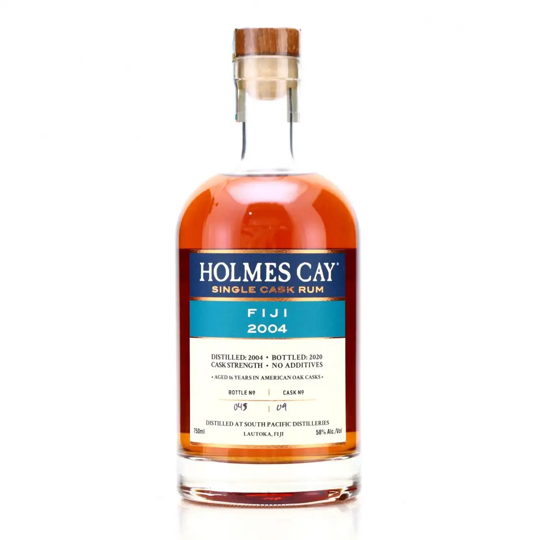 High resolution image of Holmes Cay South Pacific 2004