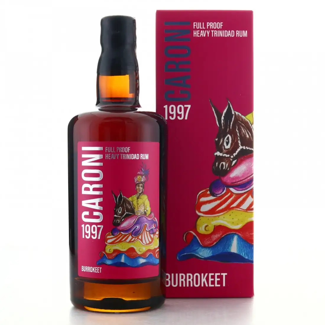 Bottle of Jack Tar Caroni Old Music! Series Burrokeet Edition 1997