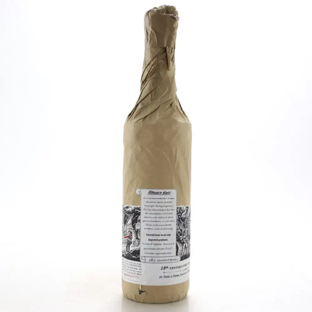 High resolution image of Smoke &amp; Oakum Gunpowder Rum Batch 2012