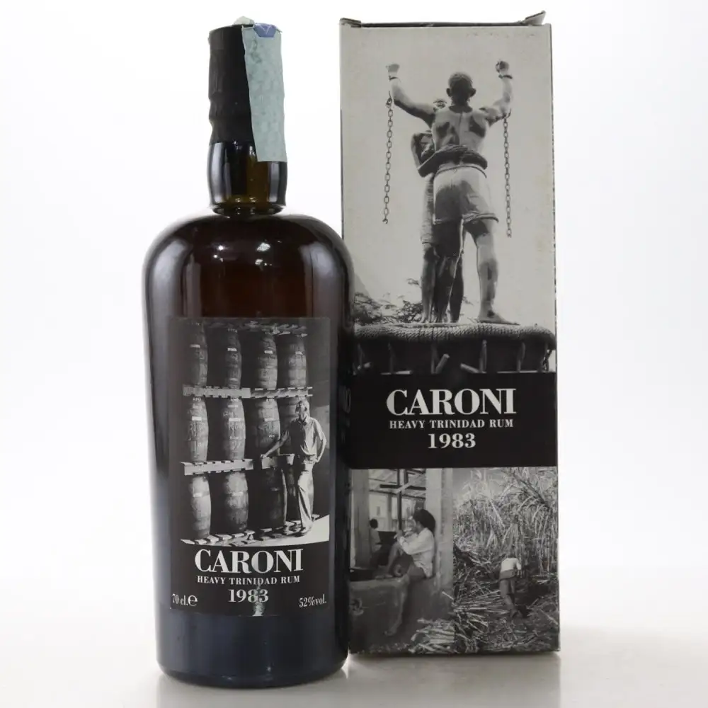 Bottle of Velier Caroni Heavy Trinidad Rum HTR 1983