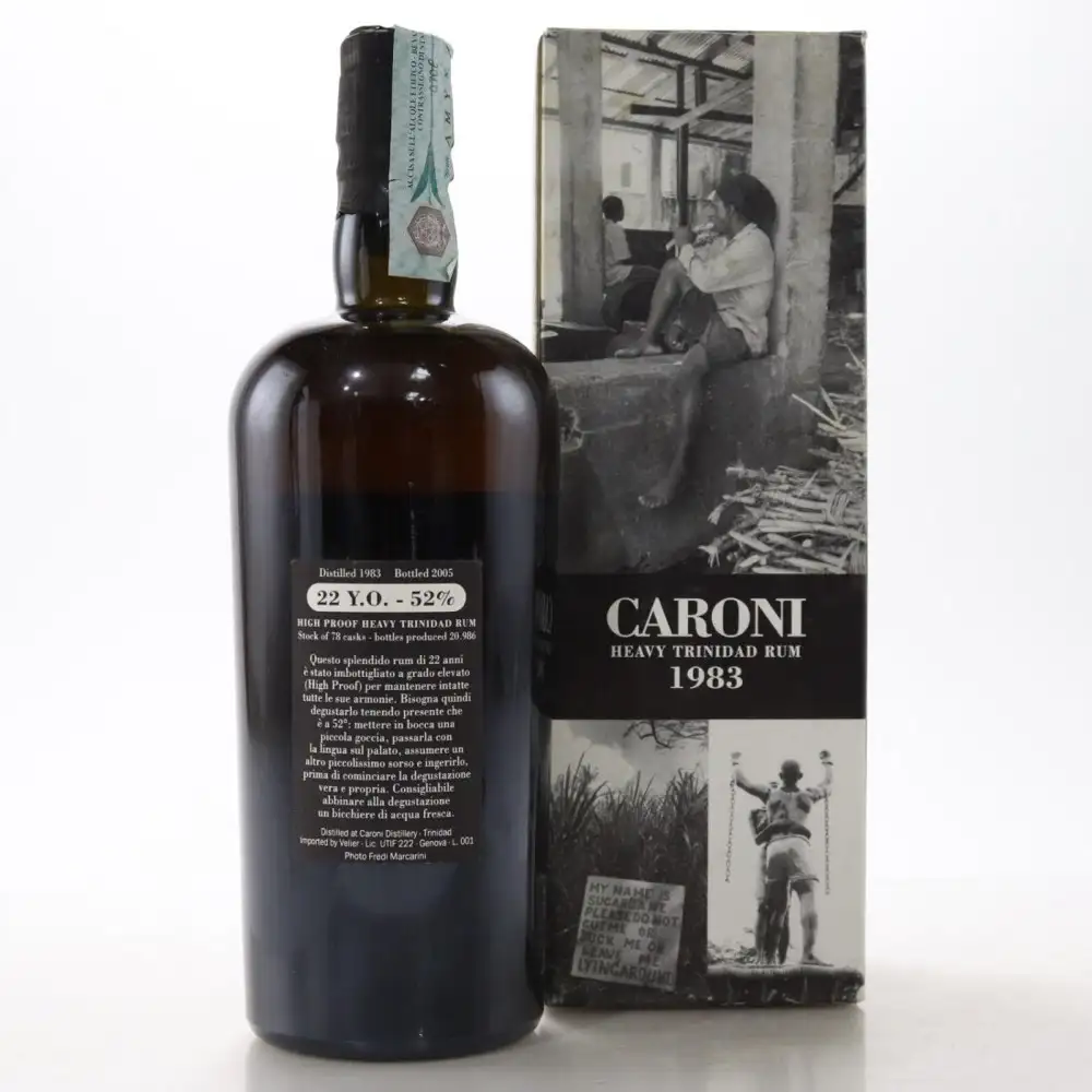 Hochauflösendes Bild von Velier Caroni Heavy Trinidad Rum HTR 1983