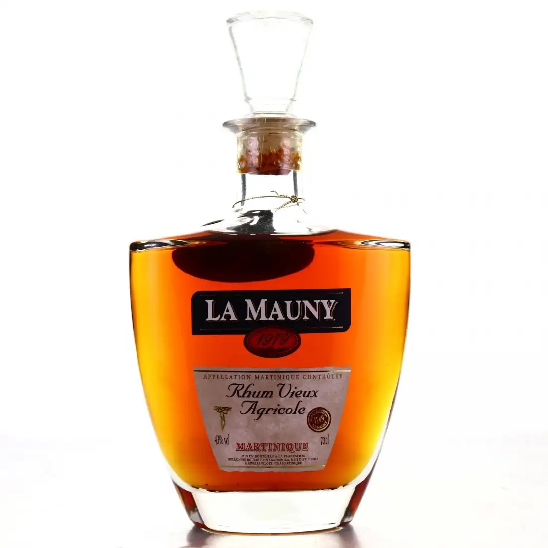 Bottle of Maison La Mauny Rhum Vieux Agricole 1979