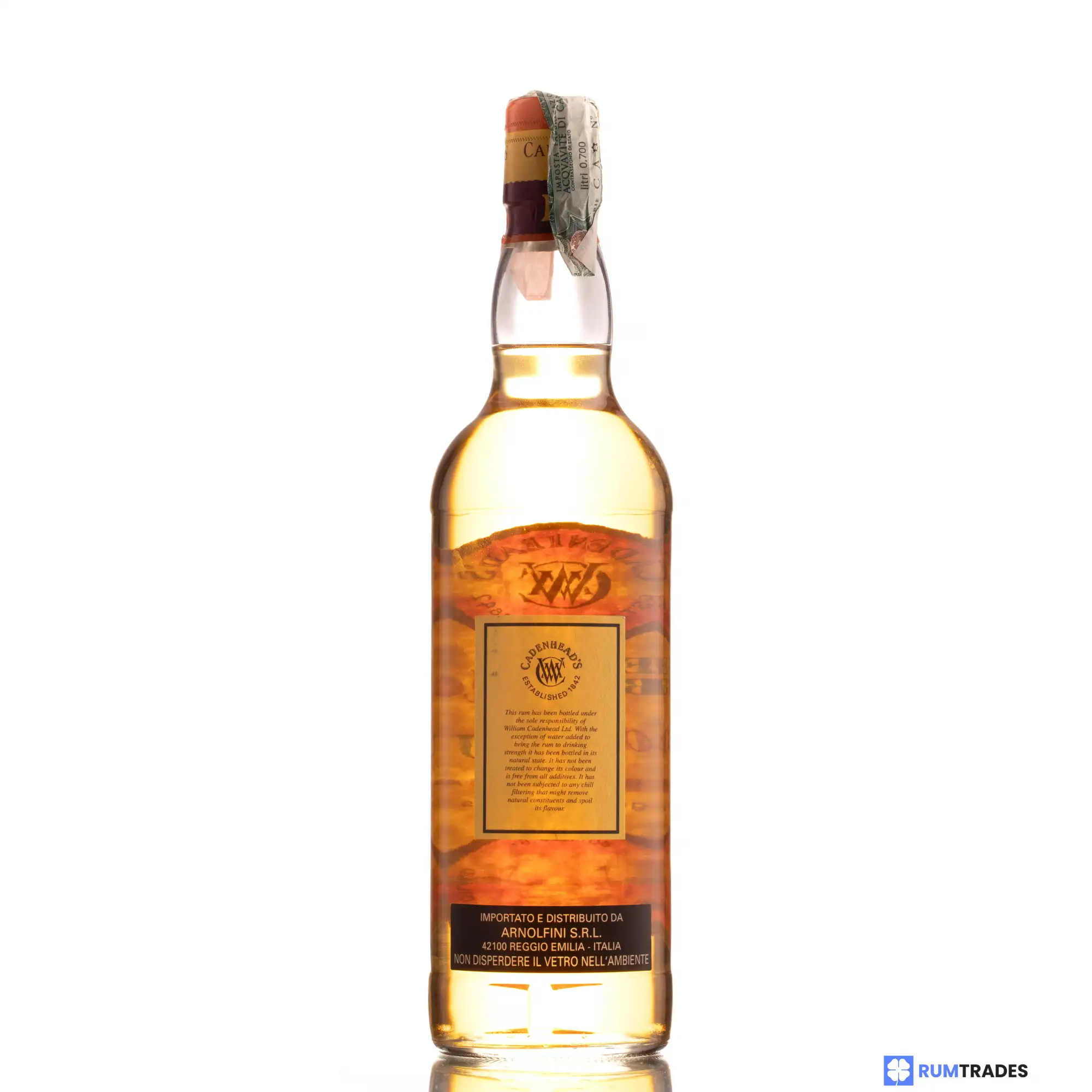 Image haute résolution de Cadenhead‘s Rockley Green Label 1986