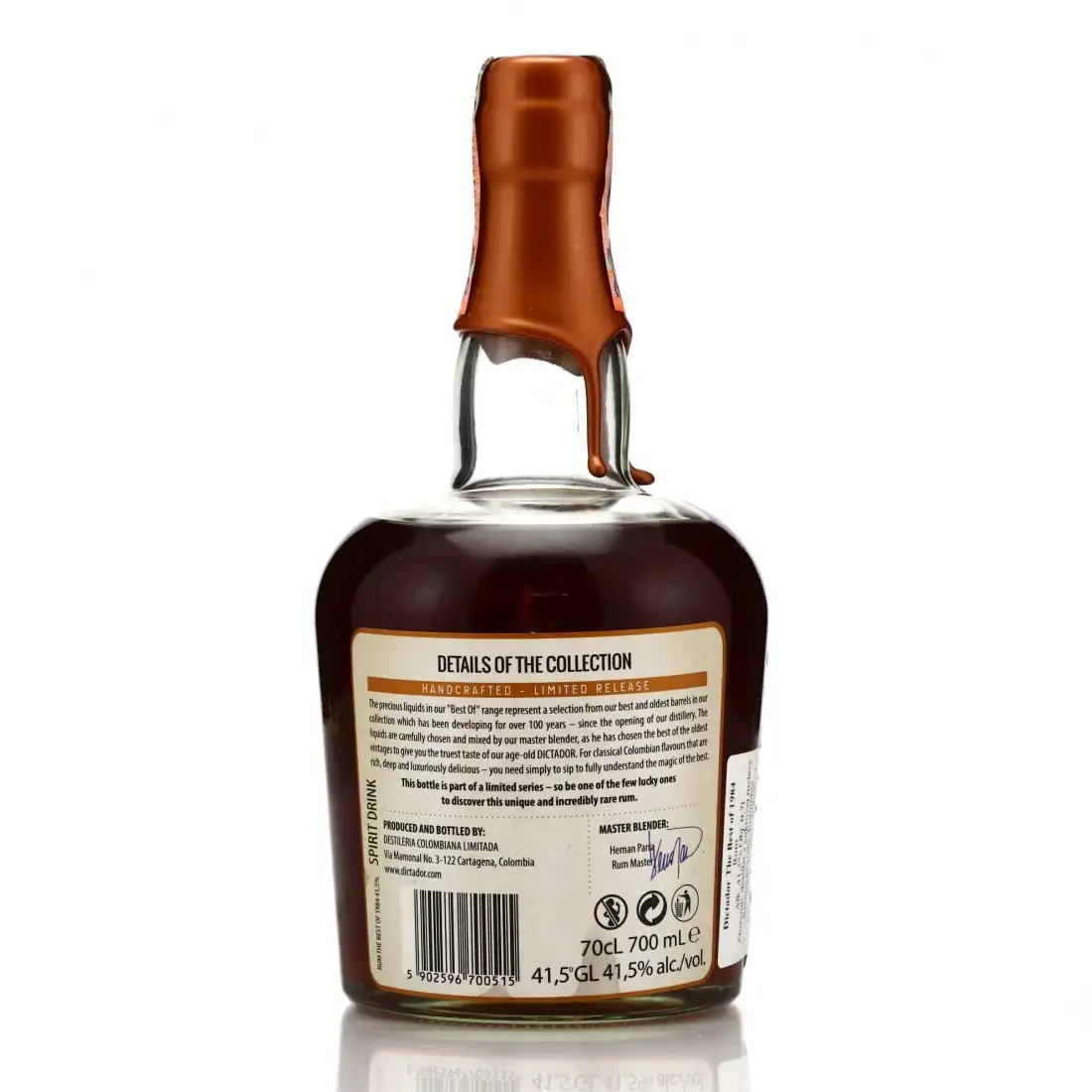 Image haute résolution de Dictador Best of 1984