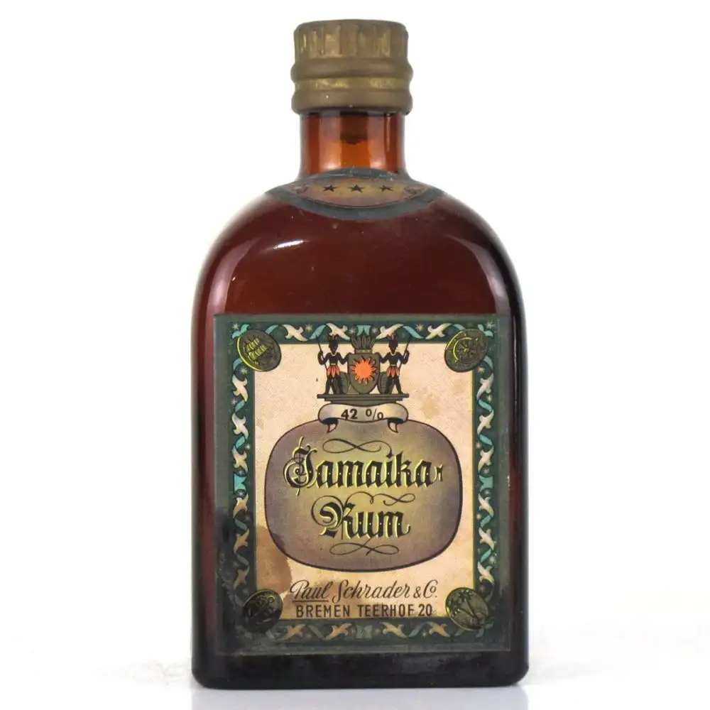 Bottle of Paul Schrader Jamaika Rum 1960s