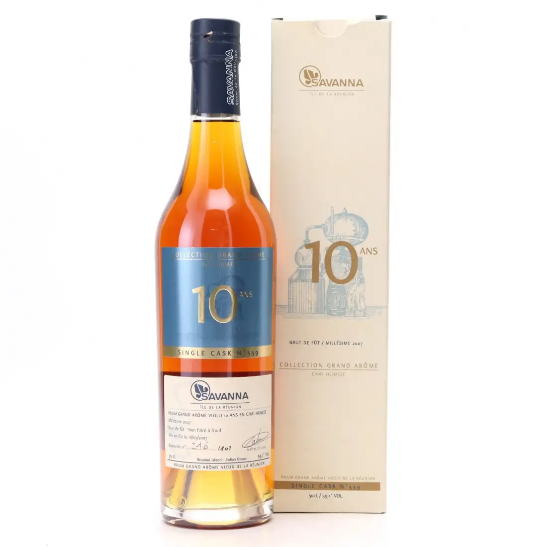 Bottle of Savanna Collection Grand Arôme Chai Humide 2007