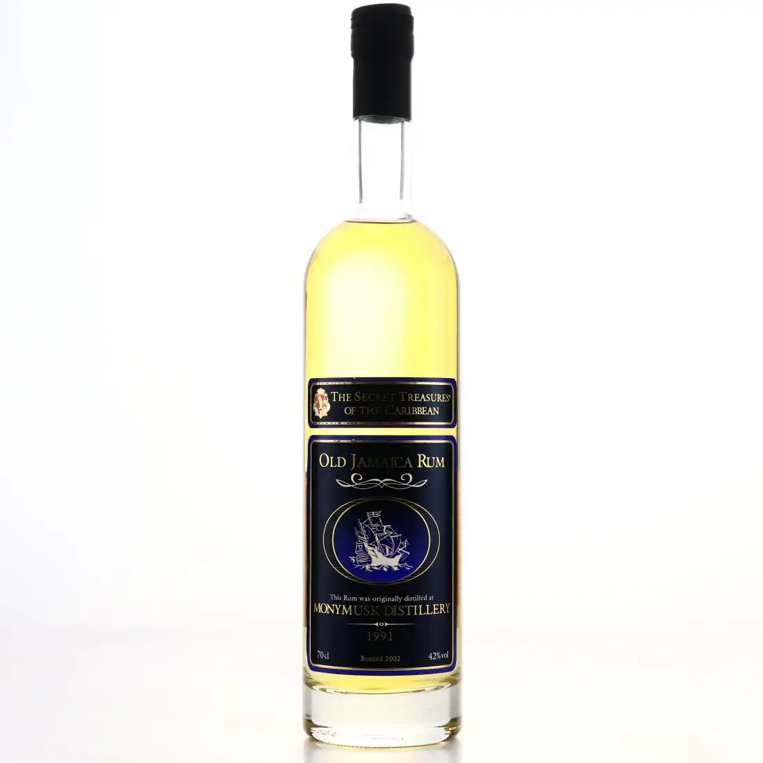 Bottle of Fassbind AG Clarendon Secret Treasures Old Jamaica Rum 1991